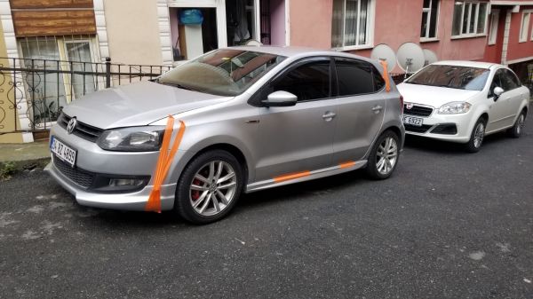 Volkswagen Polo Makyajlı 2014 - 2017 Ön Ek (Plastik)