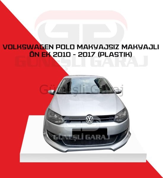 Volkswagen Polo Makyajsız 2010 - 2014 Ön Ek (Plastik)