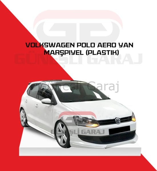 Volkswagen Polo Aero Yan Marşpiyel (Plastik)