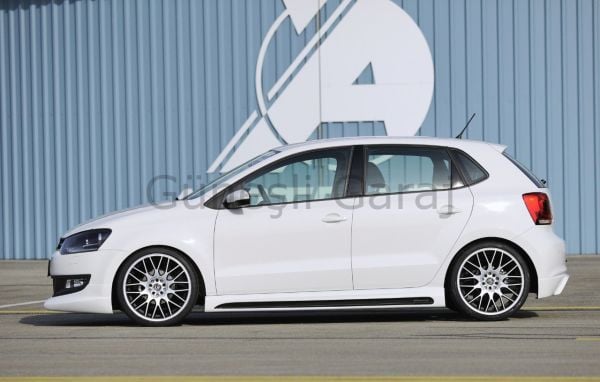 Volkswagen Polo 2010 - 2017 Yan Marşpiyel (Plastik)