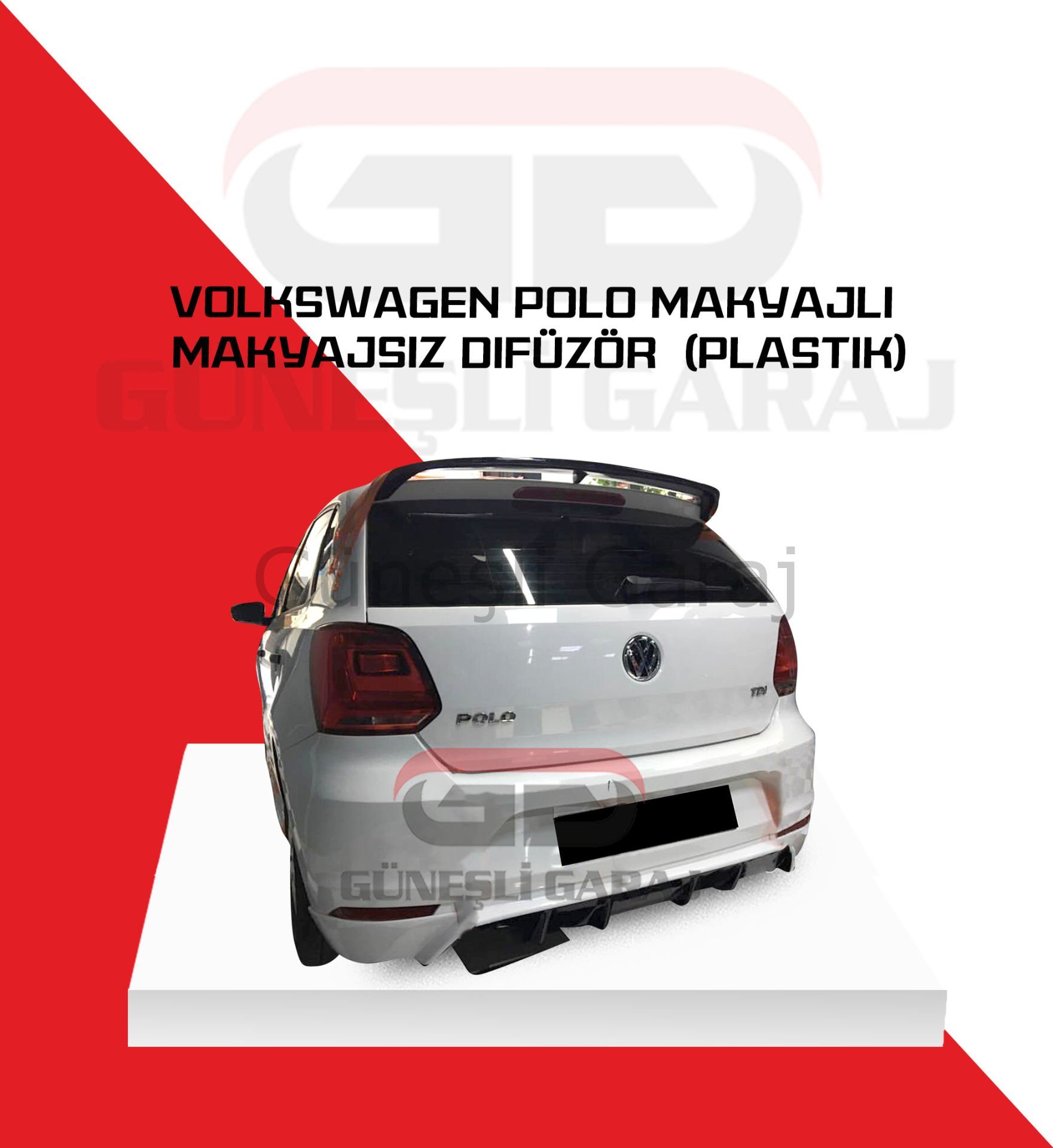 Volkswagen Polo Makyajlı Makyajsız Difüzör  (Plastik)