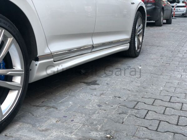 Volkswagen Passat B8 2014 - Sonrası Yan Marşpiyel (Plastik)