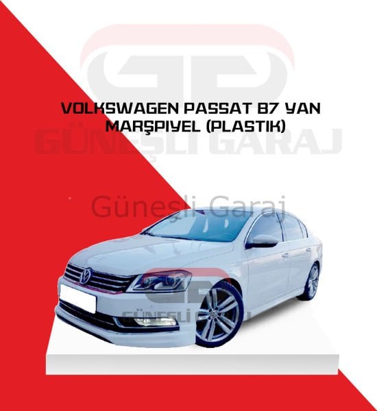 Volkswagen Passat B7 Yan Marşpiyel (Plastik)