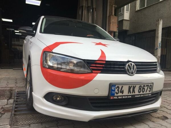 Volkswagen Jetta Makyajsız 2011 - 2014 Ön Ek (Plastik)