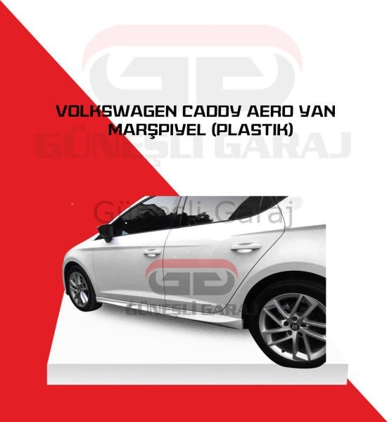 Volkswagen Caddy Aero Yan Marşpiyel (Plastik)