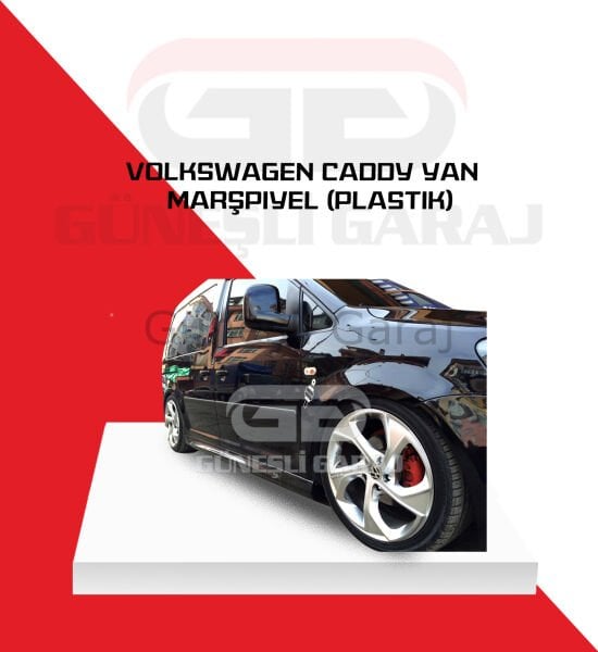 Volkswagen Caddy Yan Marşpiyel (Plastik)