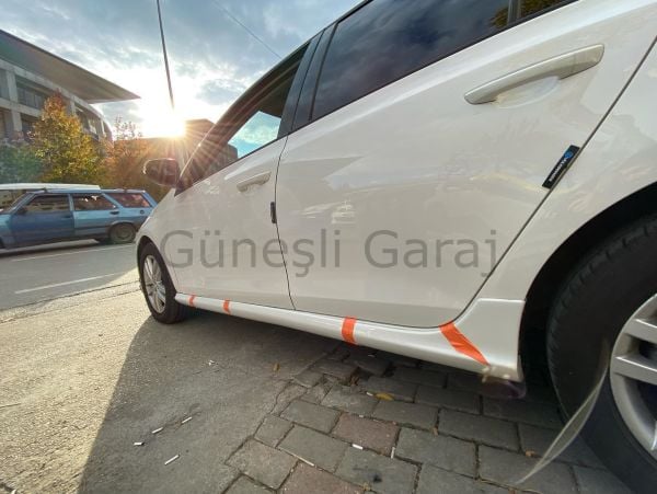 Volkswagen Golf 5 GTI Yan Marşpiyel (Plastik)