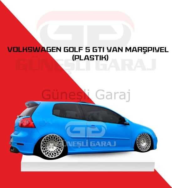 Volkswagen Golf 5 GTI Yan Marşpiyel (Plastik)