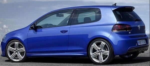 Volkswagen Golf 6 R Yan Marşpiyel (Plastik)