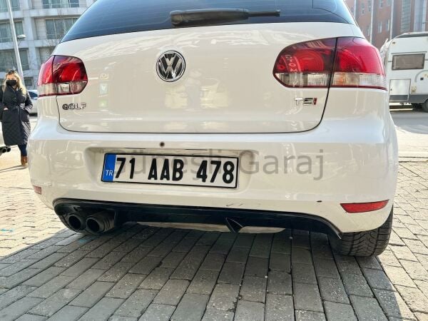 Volkswagen Golf 6 GTI Difüzör (Plastik)