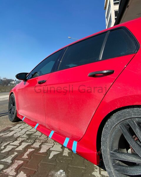 Volkswagen Golf 7 Aero Yan Marşpiyel (Plastik)