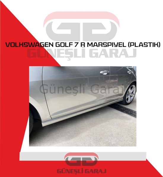 Volkswagen Golf 7 R Yan Marşpiyel (Plastik)