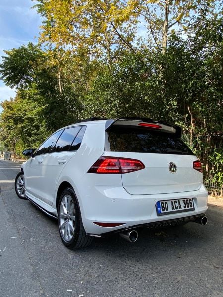 Volkswagen Golf 7 Gti Difüzör (Plastik)