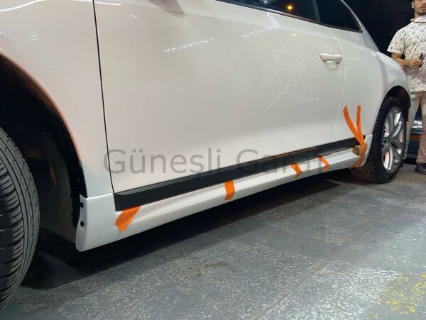Volkswagen Scirocco R Yan Marşpiyel (Plastik)