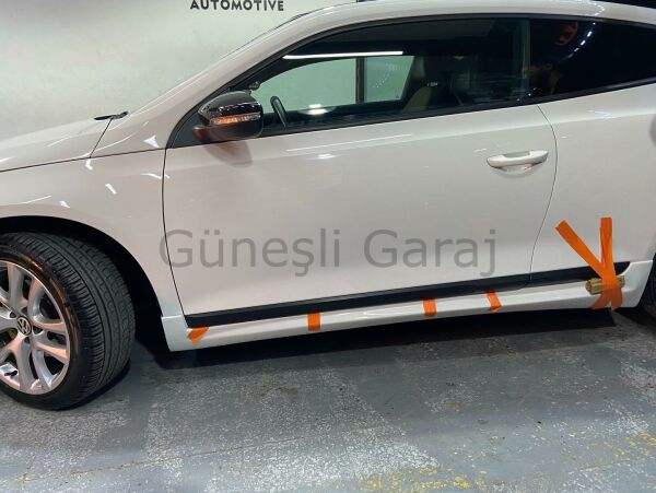Volkswagen Scirocco R Yan Marşpiyel (Plastik)