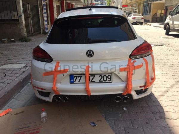 Volswagen Scirocco Makyajsız Rieger Arka Ek (Plastik)