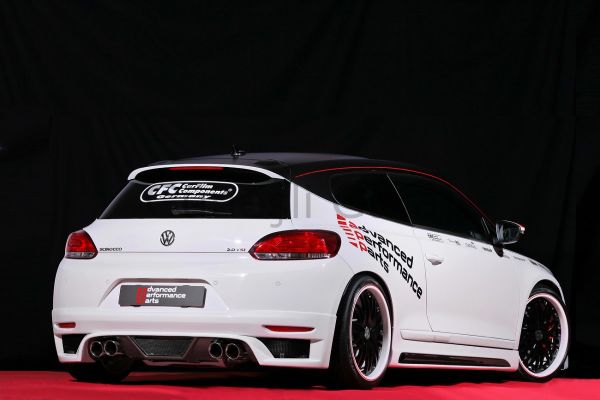 Volswagen Scirocco Makyajsız Rieger Arka Ek (Plastik)