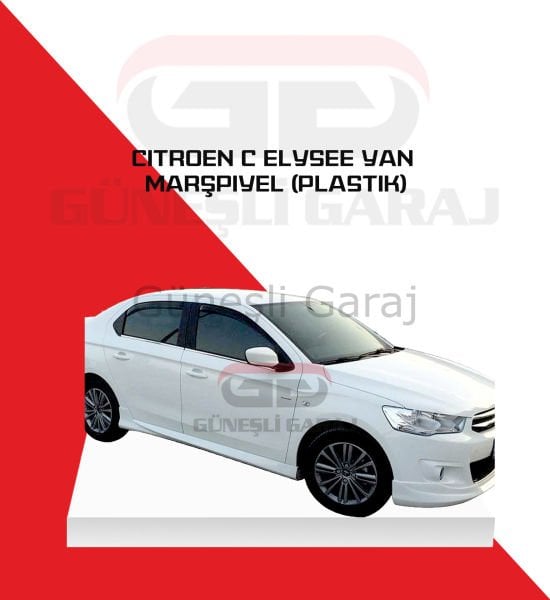 Citroen C Elysee Yan Marşpiyel (Plastik)