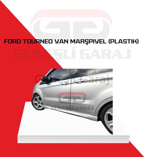 Ford Tourneo Courier Yan Marşpiyel (Plastik)