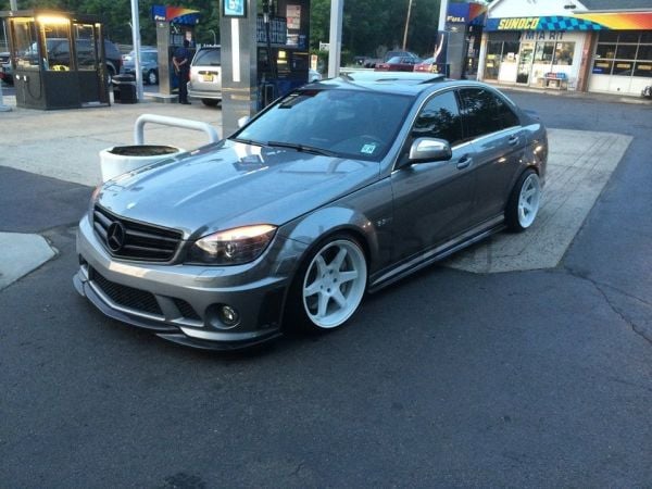 Mercedes W204 C180 Makyajsız Ön Ek (Plastik)