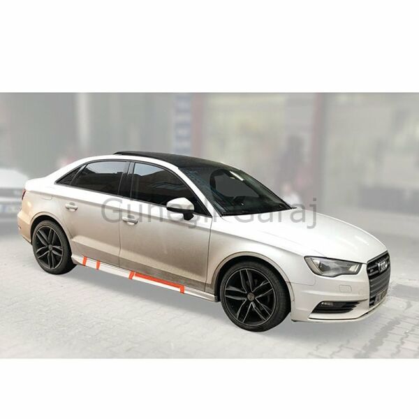Audi A3 Yan Marşpiyel Sedan 2013-2017 (Plastik)