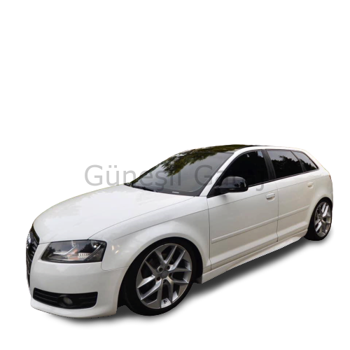 Audi A3 Yan Marşpiyel 2006 - 2012 (Plastik)