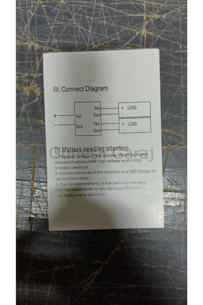 Led Sis Led Ampul Çakar Modülü 12 Modlu Uzaktan Kumandalı