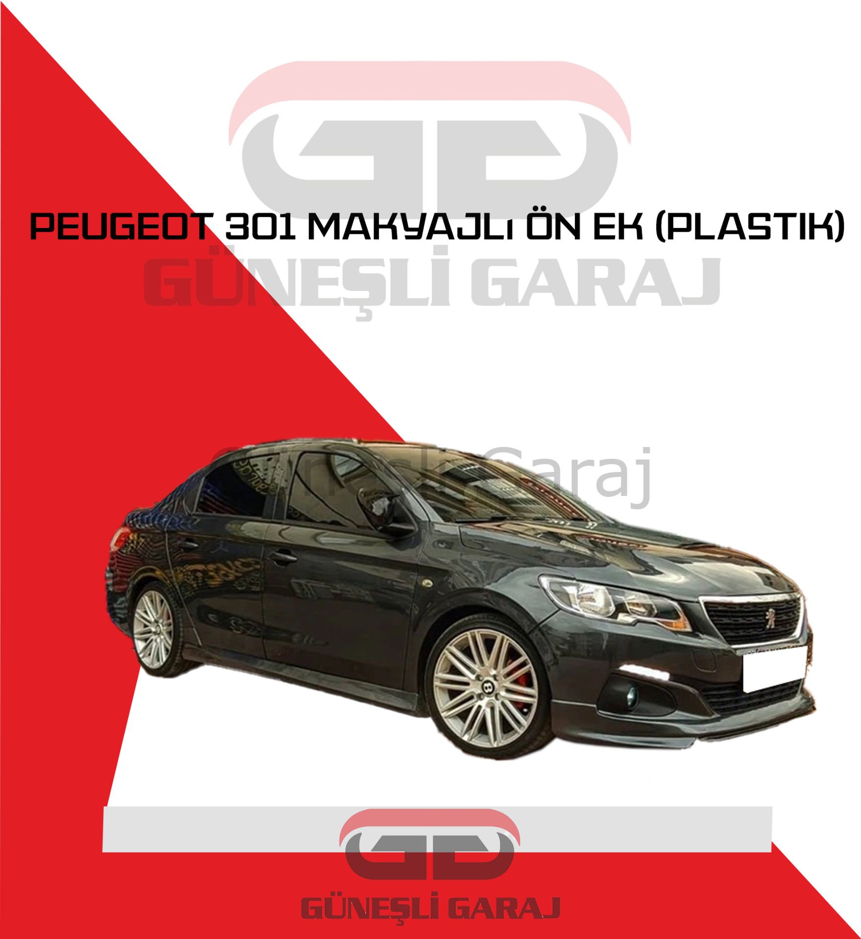 Peugeot 301 Makyajlı Ön Ek (Plastik)