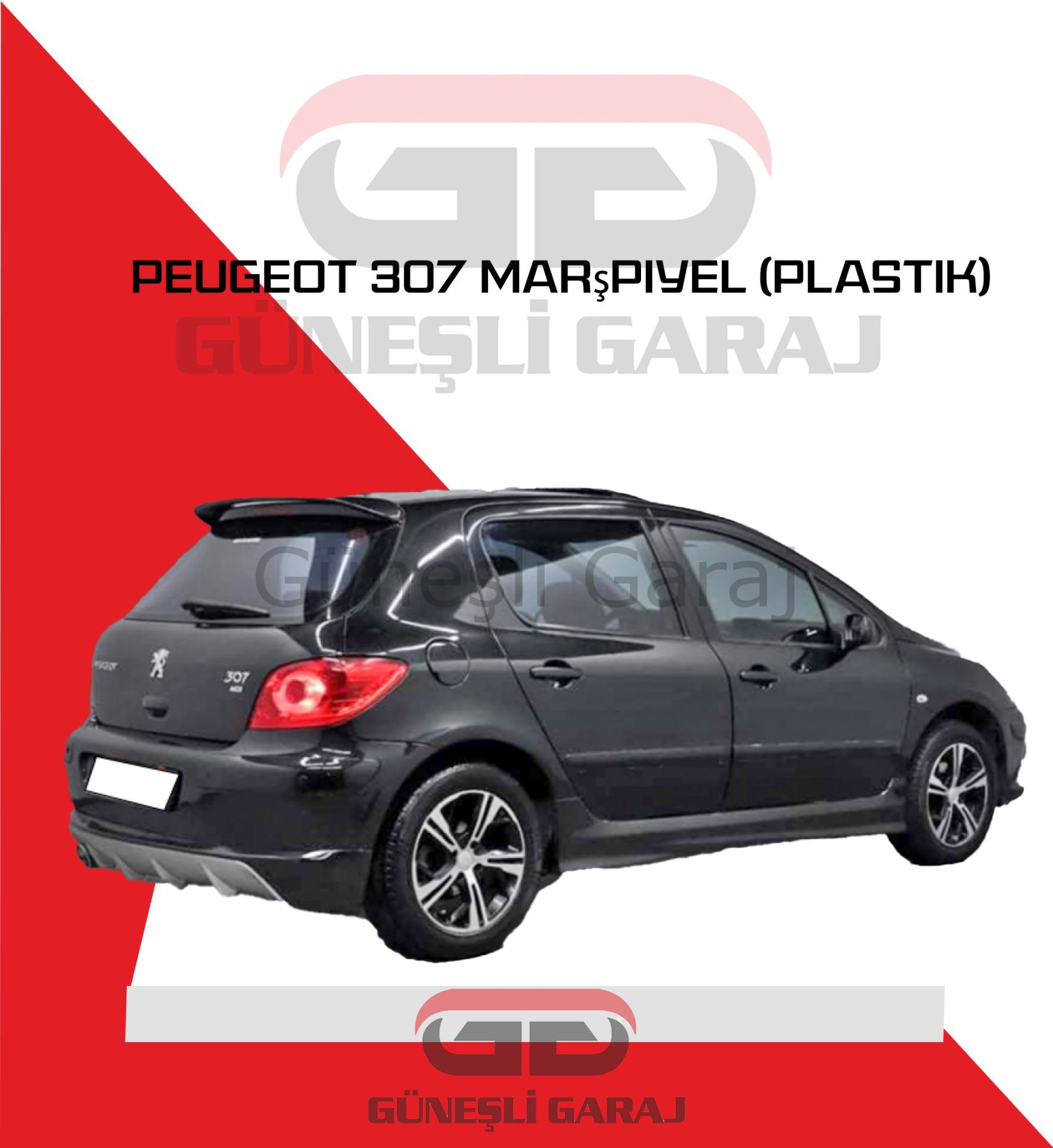 Peugeot 307 Marşpiyel (Plastik)