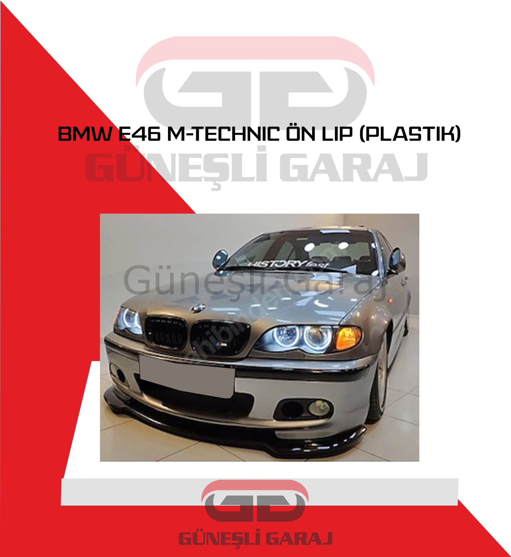 Bmw E46 M-Technic Ön Lip (Plastik)