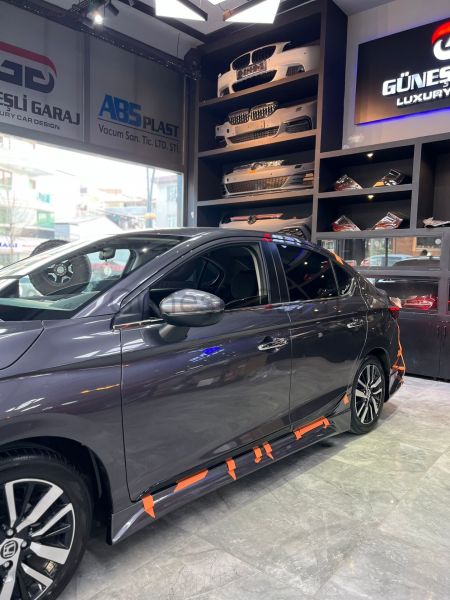 Honda City 2022 Yan Marşpiyel (Plastik)