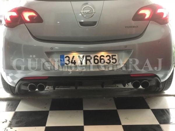Opel Astra J Makyajsız Body Kit Seti Plastik