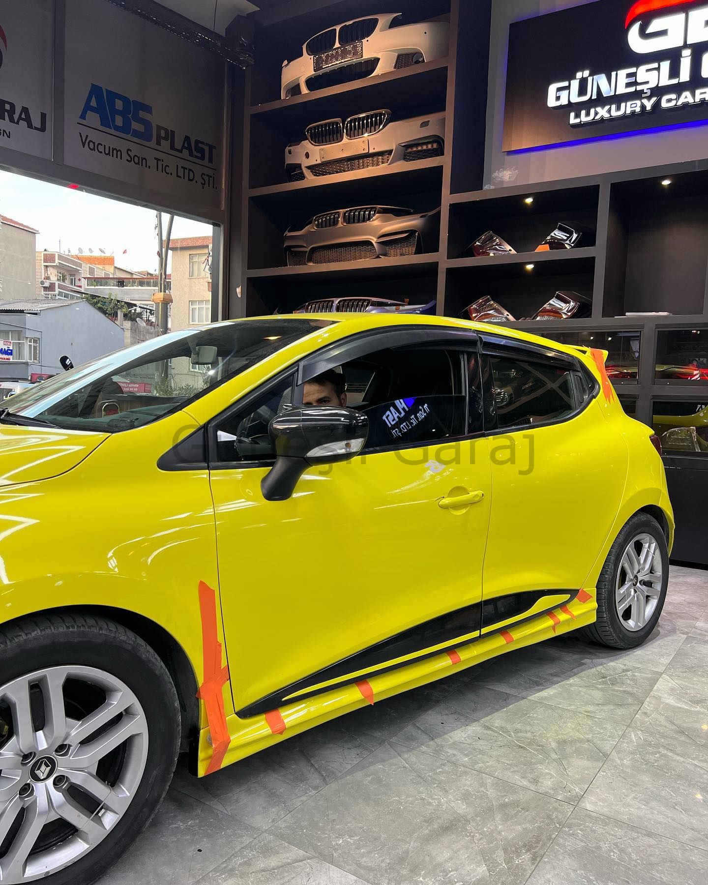 Renault Clio 4 Makyajsız Body Kit Seti Plastik
