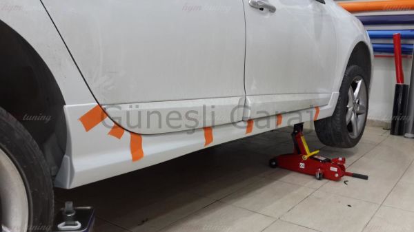 Renault Fluence Makyajsız Body Kit Seti Plastik