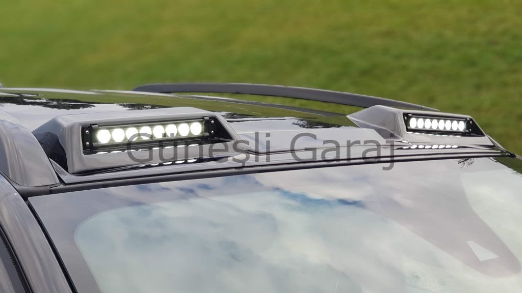 Ford Ranger Moonvisor Antenli (Plastik) Ledsiz