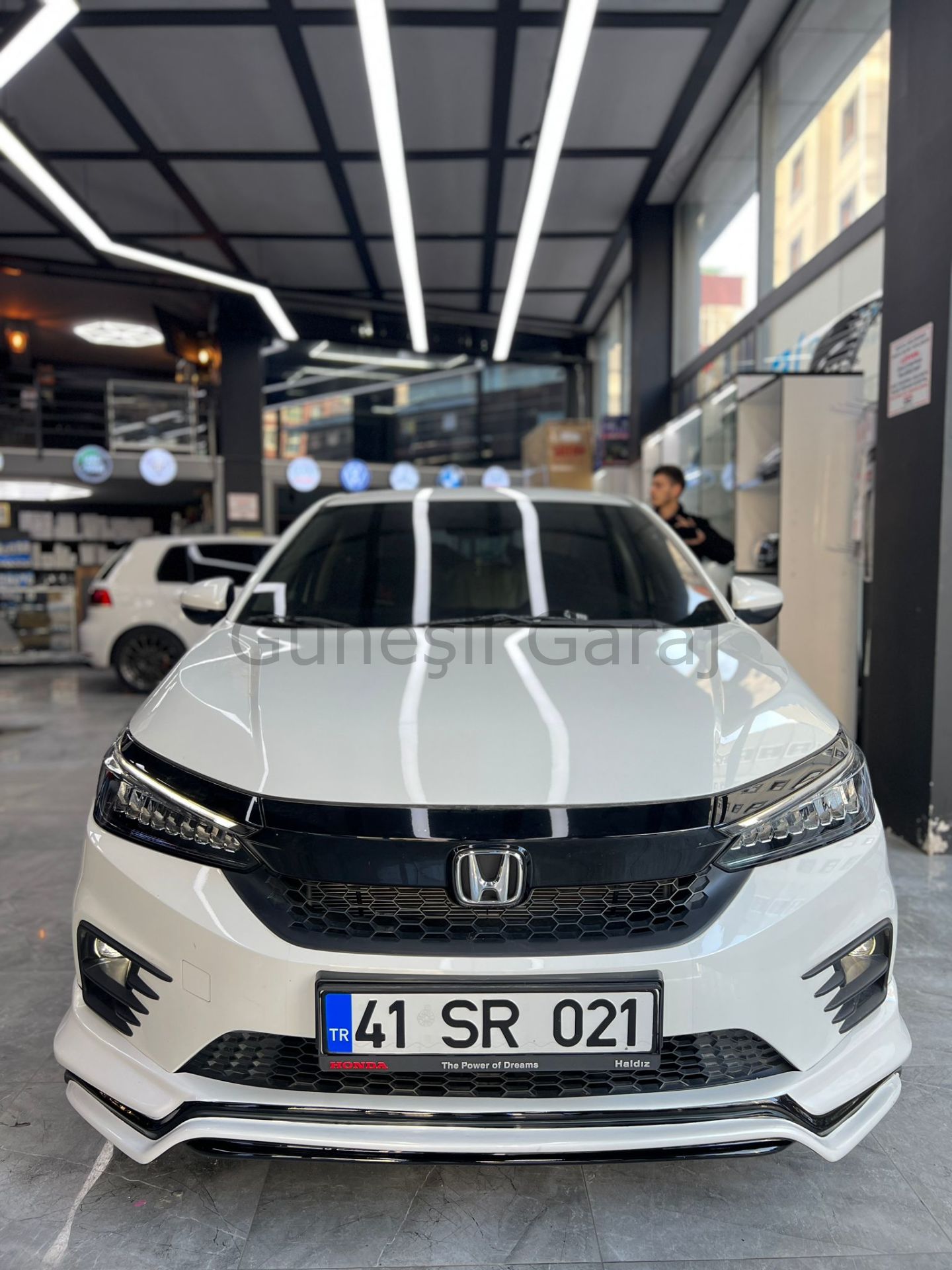 Honda City 2022 Ön Ek Nh-883 Boyalı Beyaz